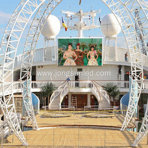 Wall Mounted P10 Outdoor LED Display Screen